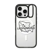 iPhone 16 Pro Impact Ring Stand Case MagSafe Compatible Simple Leonarudo