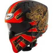 Armor Dragon Matt Red Jet Helmet