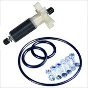 FIX E02 Hot Tub Water Pump for Coleman for Salu-SPA for Lay-ZSpa Repair Part Number #58113 P4071 Filter Pump Service Repair Kit w/Impeller & Shafts Six Sets of Screws