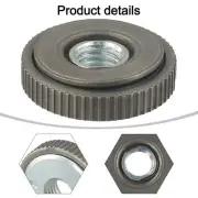 For Angle Grinder Flange Nut 5/8 11 Steel Locking Nut Replacement Parts