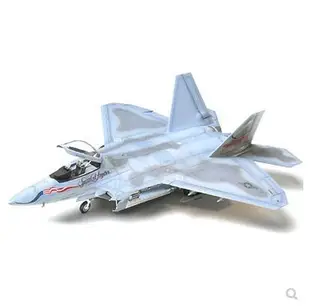 5D模型 田宮拼裝模型 1/72 美國F-22 RAPTOR猛禽隱形戰鬥機 60763