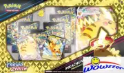 Pokemon TCG Crown Zenith JUMBO PIN PREMIUM COLLECTION Pikachu VMAX Box-7 Packs++