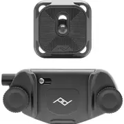 Peak Design Capture Camera Clip (v3) - Black - with Standard Plate