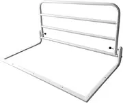 Bed Railing Medical Bed Assist Rail Steel Bed Rail for Elderly Assist Railing Folding Bed Assist Bar Punch-Free Safety Rail