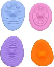 4 Silicone Rings for Fidgeting, Soft Toy Ideal for Parties, Solid Color