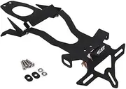 Motorcycle License Plate Bracket for HON&DA CB125R CB300R CB 125R/300R Motorcycle Tail Tidy License Plate Holder Frame Bracket Fender Eliminator Accessories (Color : B)