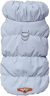 Winter Fleece Thick Warm Chihuahua French Bulldog Poodle Jacket Vest Outdoor Waterproof Dog Snow Overalls,Blue,XL