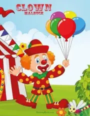 Clownmalbuch 2 by Nick Snels (German) Paperback Book