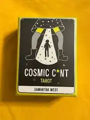 New cosmic C*nt Tarot Cards Deck Samantha West Rockpool & Book