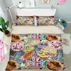 3D Tree Sun ZHUA2081 Bed Pillowcases Quilt Duvet Cover Set Queen King Zoe