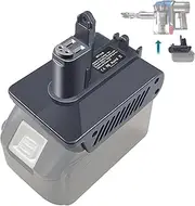 Adapter For Makita For Dewalt For Milwaukee 18V Battery Convert to for Dyson DC31 Type B Battery Adapter (Convert for Makita to type B)