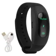 Sleep Aid Wristband Watch Device Anxiety Relief 3 Modes 6 Strength Microcurr BX5