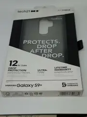 New Tech21 Evo Check Case for Samsung Galaxy "S9 Plus S9+" Smokey/Black