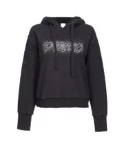 hooded sweater M Black
