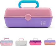 Small Caboodles Makeup Cosmetic Case Pretty in Petite Girls (Purple/Green)