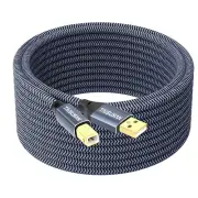 USB Printer Cable 30ft, Type A to B, High Speed Cord Compatible for Keyboard, Ma
