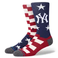 在飛比找蝦皮購物優惠-騎士風~ STANCE MLB 洋基隊 棒球襪 襪子