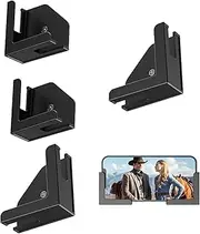 Tablet Wall Mount, Adjustable Stand for Tablets, Smartphones, Readers, Space-Saving Holder Home Office, Secure Wall-Mounted Solution Convenient Viewing and Access