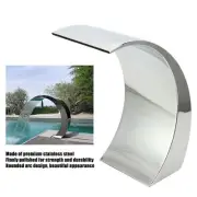 G1 1/2 Female Thread Swimming Pool Waterfall Outlet Rounded Arc Design