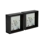 Nicola Spring 5 Piece Box Photo Frame Set - 6 x 6 Square Acrylic Frame