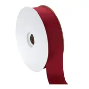 Offray 1.5" Grosgrain Ribbon, Cranberry Red, 50 Yards