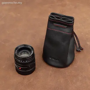 LEICA 【現貨】卡入式胎牛皮相機鏡頭保護包單反數碼微單徠卡攝影相機包