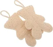 OSOLADY Sponge Set Exfoliating Body Scrubber Face Wash Sponge Natural Bath Brush for Deep Clean