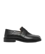 Maison Margiela Split-Toe Slip On Loafers 35,36,37 Black