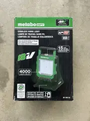 Metabo HPT 18V MultiVolt Work Light | Cordless | 4000 Lumen LED | Tool Only -