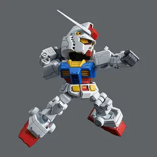 【BANDAI】組裝模型 SD鋼彈 CROSS SILHOUETTE系列 RX-78-2 鋼彈&骨架 套組