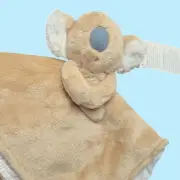 Carters Koala Bear Lovey Soft Baby Toy Plush Security Blanket Baby Gift NWT Tan