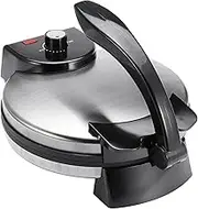 Electric Pancake Maker, 12'' Home Electric Pancake Maker,Non-Stick Pancake Maker, Double Sided Heating Portable Breakfast Maker with LED Indicator Lights, Bakes Crepes Muffins Tortillas