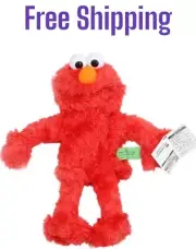 Hot SesameStreet Elmo Plush Hand Puppet Muppet Plush Toy Kid Xmas Gift 33CM