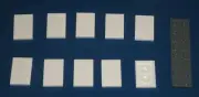LEGO NEW 2x3 White Tile (10x) 6156667 Brick 26603