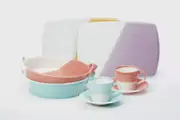 Royal Doulton Set of 8 Espresso Cup & Snack