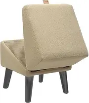 Dog Staircase, Wooden Puppy Steps, Non-Slip Soft Foldable Stool Adjustable, Sturdy And Dependable, Compact And Foldable, 30x30x20cm For Cats, Couch, Car