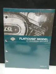 HARLEY 2011 ULTRA CLASSIC FLHTCUSE CVO PARTS CATALOG FACTORY PRINTED FICHE BOOK