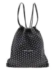 Saint Laurent Backpack Drawstring Sackpack Palm Trees Black New