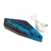 ViaGasaFamido Resin Lamp Diver Whale Pattern Night Lamp Large Lamp LED Energy...