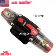 60 Amp In-Line DC Circuit Breaker Solar/Audio/Car/RV 60A/60AMP Fuse 12V/24V US
