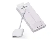 IPhone to HDMI lightning to HDMI Apple same screen cable Apple adapter-WHITE