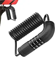 [Generic] Helmets Locks for Motorcycles | Combination Bikes Lock Helmets Lock | Motorcycle Helmets Lock for Outdoor Sports, Daily Commute, Luggage