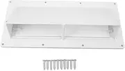RV Range Hood Exhaust Vent Cover, RV Exhaust Vent Cover, RV Range Hood Vent, RV Range Vent Cover, Weather Proof, Universal for Motorhome Trailer Camping Car (White)