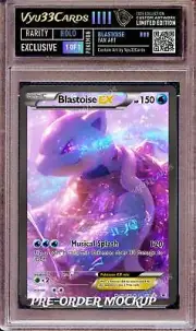 Exclusive 1 of 1 - Music Blastoise Slab