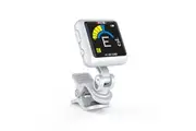 Aroma AT102WH Rechargeable Chromatic Clip-on Tuner - White