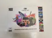 VODIAC Immersive virtual reality entertainment w/ headset 80 free games