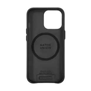 【NATIVE UNION】iPhone13 CLIC® CLASSIC 真皮背繩磁吸手機殼 - 經典黑