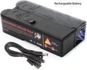 Electronic Mouse Trap Mice Rat Killer Pest Victor Control Rechargeable Battery
