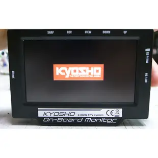 《飛達RC專門店》全台搶先販售 KYOSHO 超低空系列 專用 2.4GHz FPV系統 顯示器 遙控 飛機 四軸飛行器