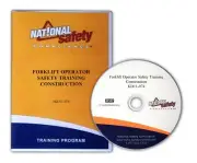 OSHA Compliant Forklift Operator Safety DVD Training Kit-Construction Industry